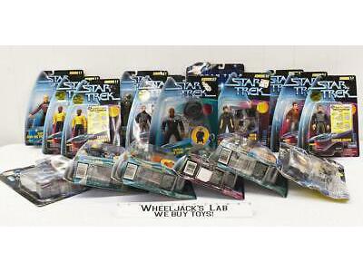 Lot of 17 NEW MOSC The Next Generation Star Trek Playmates 1991 Action Figures