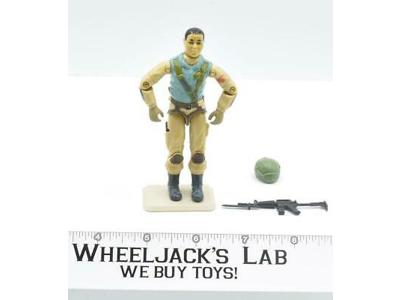 Airborne V1 GI Joe 1983 Hasbro Action Figure Vintage NO REPRO
