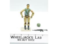 Airborne V1 GI Joe 1983 Hasbro Action Figure Vintage NO REPRO