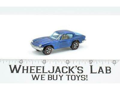 Maserati Mistral Blue 1969 Redline Hot Wheels Mattel Vintage RL