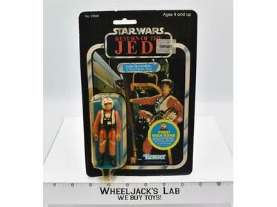Luke Skywalker X-Wing Pilot 48 Back MOSC Sealed Star Wars ROTJ 1983 Vintage