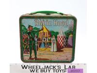 ROBIN HOOD Green Metal Lunch Box ONLY 1956s Aladdin Ind. Vintage