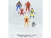 Lot of 6 X-Men Marvel DC Comics Toybiz Action Figures