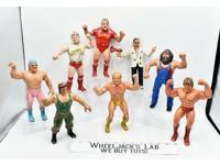Lot of 8 WWF LJN Titan Sports Wrestlers Action Figure Vintage