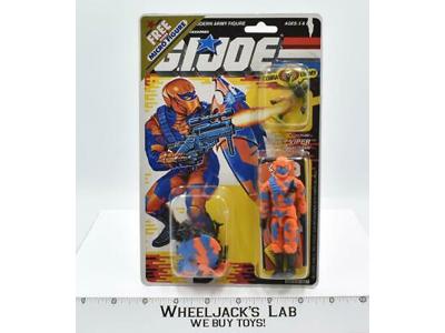 Alley Viper Sealed MOSC 34 Back 1989 GI Joe Hasbro Vintage Action Figure