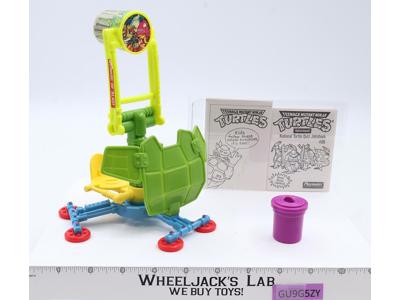 Retro Catapult 100% Complete TMNT 1989 Playmates Action Figure Vehicle Vintage
