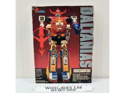 Daltanias Box 100% Complete Godaikin 1982 Bandai Popy Chogokin