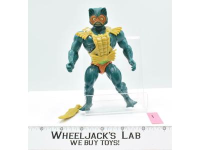 Mer-Man GREEN BELT 100% Complete 1981 He-Man MOTU Mattel Masters of the Universe