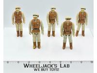 Lot of 5 Hoth Rebel Soldiers ESB Star Wars Vintage Kenner 1980 Action Figure