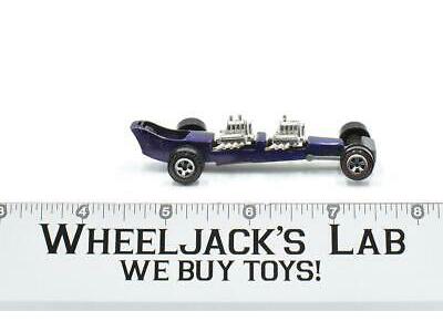 Johnny Lightning Custom Dragster Blue 1969 Topper Vintage Diecast