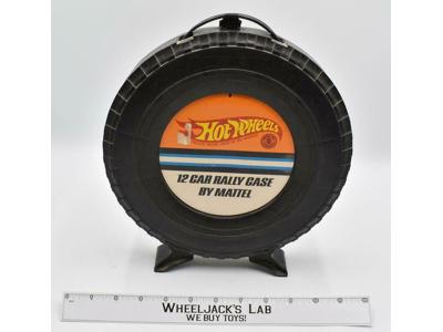 12 Car Rally Case Hot Wheels Redline RL Hot Mattel Vintage