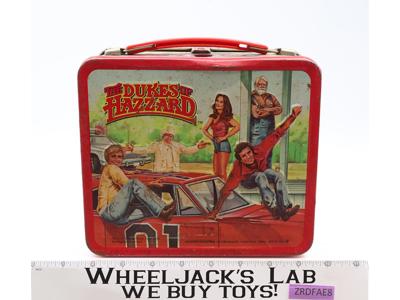 The Dukes of Hazzard Metal Lunchbox ONLY 1980 Aladdin Vintage Warner Bros