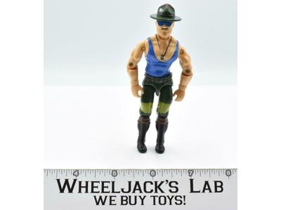 Sgt. Slaughter Triple T Tank Driver GI Joe 1986 Hasbro Action Figure Vintage