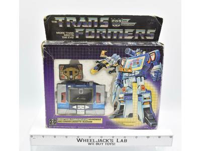 Soundwave Hasbro Milton Bradley MB CHINA Reissue 1990 MINT FIGS G1 Transformers