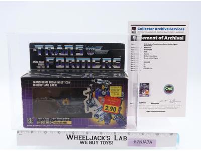 Bombshell CAS GRADED 70 70/80/90 G1 Transformers 1985 Hasbro NEW TAPE SEALED