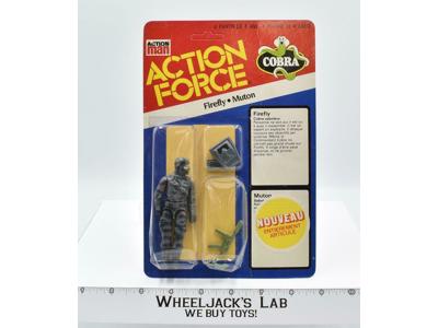 Firefly Sealed MOSC Action Force GI Joe Cobra Figure Hasbro Palitoy 1984