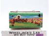 Chuck Wagon Western Dome Metal Lunch Box ONLY 1958 Aladdin Industries Vintage