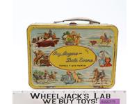 Roy Rogers and Dale Evans Double R Bar Ranch Metal Lunch Box ONLY 1950s Vintage