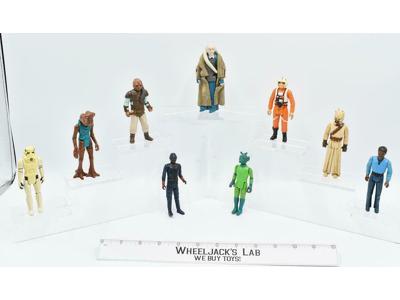 Lot Star Wars Figures X9 Star Wars Vintage Kenner Action Figure No Repro