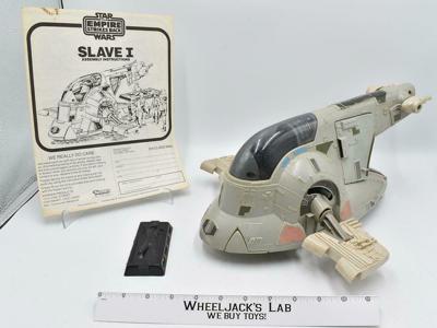Boba Fett's Slave 1 Complete WORKS W/Manual ESB Star Wars Empire Strikes Back