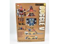 Goggle V MINTY FIGURES W Box 100% Complete Godaikin 1984 Bandai Popy Chogokin