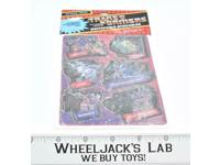 Switchable Stickables Jazz Attack Pack #2 1984 G1 NEW Transformers