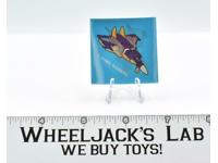 Blitzwing Reflector Hologram Vintage 1985 G1 Transformers Cookie Crisp
