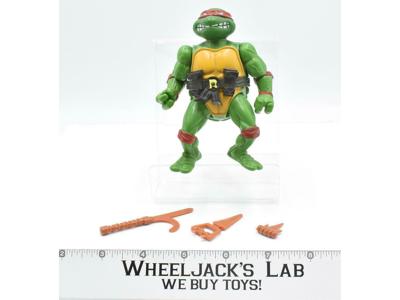 Raphael SOFT HEAD 1988 TMNT Teenage Mutant Ninja Turtle Action Figure Playmates