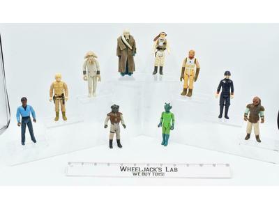 Lot Star Wars Figures X10 Star Wars Vintage Kenner Action Figure No Repro