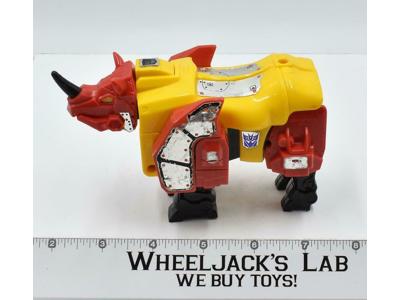 Headstrong Predaking - 1986 Vintage G1 Transformers Rhinoceros Action Figure