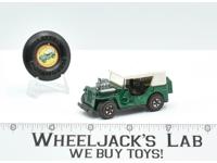 Grass Hopper Green W/ Button 1971 Redline Hot Wheels Mattel Vintage RL