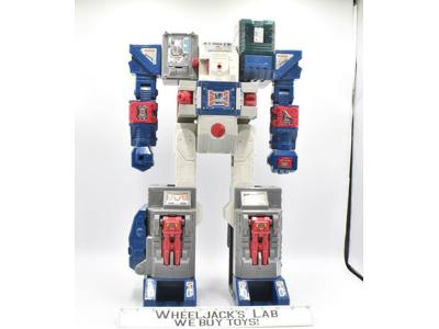Fortress Maximus Headmaster WHITE - 1987 Vintage G1 Transformers Action Figure