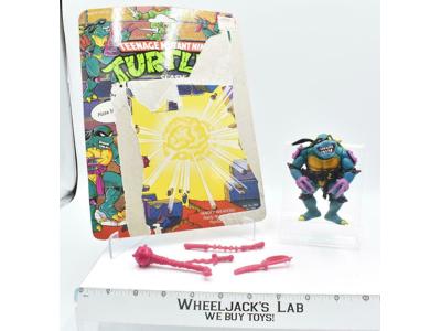 Slash COMPLETE W/CARD 1990 TMNT Teenage Mutant Ninja Turtle Playmates