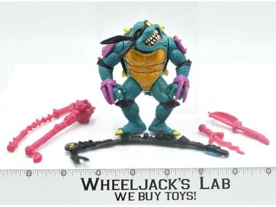 Slash 100% Complete 1990 TMNT Teenage Mutant Ninja Turtle Playmates