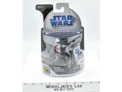 Clone Trooper Senate Security SDCC 2008 NEW MOC Star Wars The Clone Wars