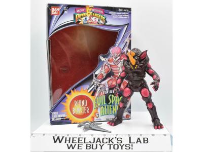 Rhino Blaster Evil Space Aliens Complete W Box MMPR Power Rangers 1994 Bandai