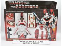 Jetfire MIB WHITE Complete 1985 Vintage Hasbro Action Figure G1 Transformers