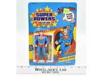 Superman NEW MOSC Super Powers 1985 Kenner Action Figure Vintage