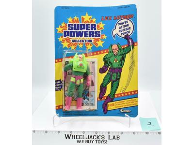 Lex Luthor #2 NEW MOSC Super Powers 1984 Kenner Action Figure Vintage