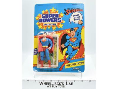 Superman #2 NEW MOSC Super Powers 1984 Kenner Action Figure Vintage