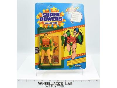 Robin NEW MOSC Super Powers 1984 Kenner Action Figure Vintage