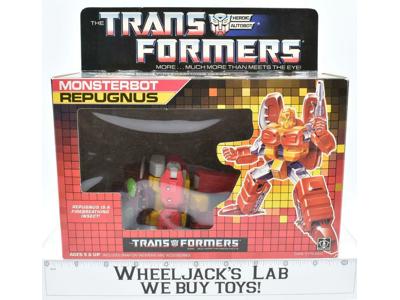 Repugnus MIB NICE BOX 100% Complete 1987 Vintage Hasbro G1 Transformers