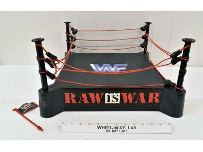 Raw is War Monster Ring Wrestling Ring 1996 WWF Titan Sports Jakks Pacific BCA