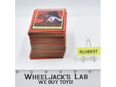 Complete Set of Star Wars Return of the Jedi Trading Cards 1977 Topps Red Series