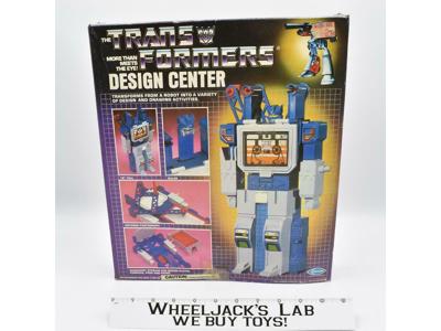 Soundwave Design Center 100% Complete G1 Transformers 1984 Hasbro Vintage
