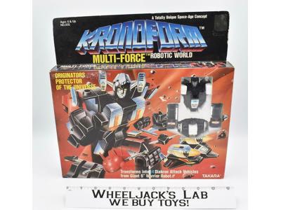 Multi-Force Kronoform MISB New No 001 Takara 1983 Robotic World Action Figure
