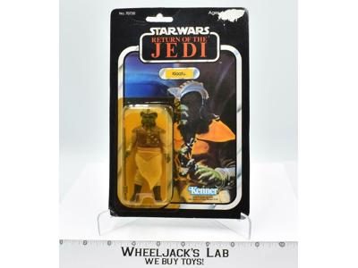 Klaatu 77 Back MOSC Star Wars ROTJ 1983 Kenner Vintage Action Figure