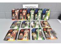 Lot of NEW 1998 1999 Star Wars Kenner Carded POTF and Esisode 1 Action Figures
