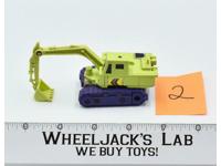 Scavenger Devastator #2 - 1985 Vintage G1 Transformers Excavator Action Figure