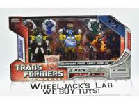 Warriors From Three Worlds 3 Pack 25th Ann. 2009 NEW MISB Transformers Hasbro